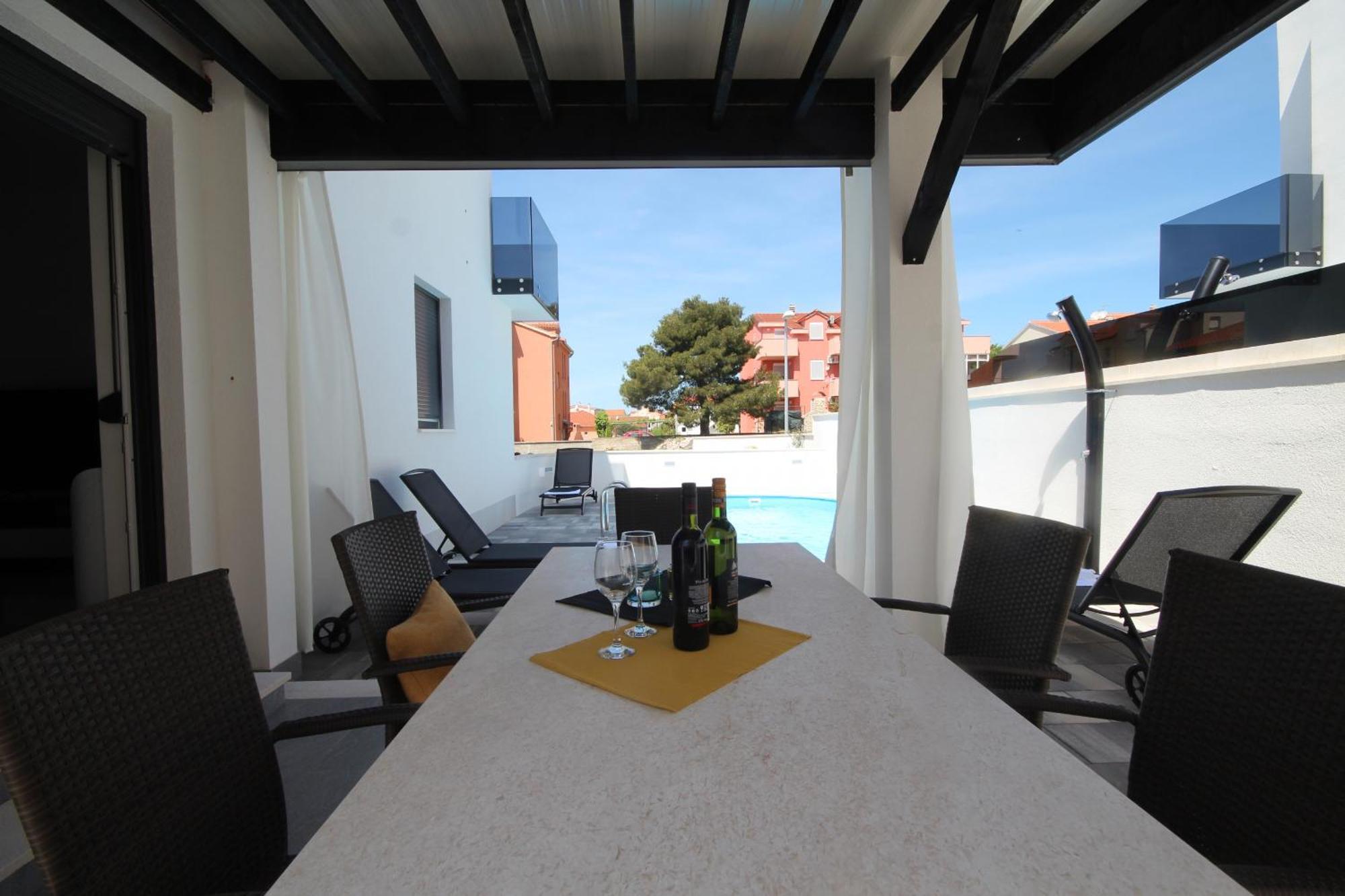 Villa Essenza Vita In Vodice Only 650 Meters From The Beach Екстер'єр фото