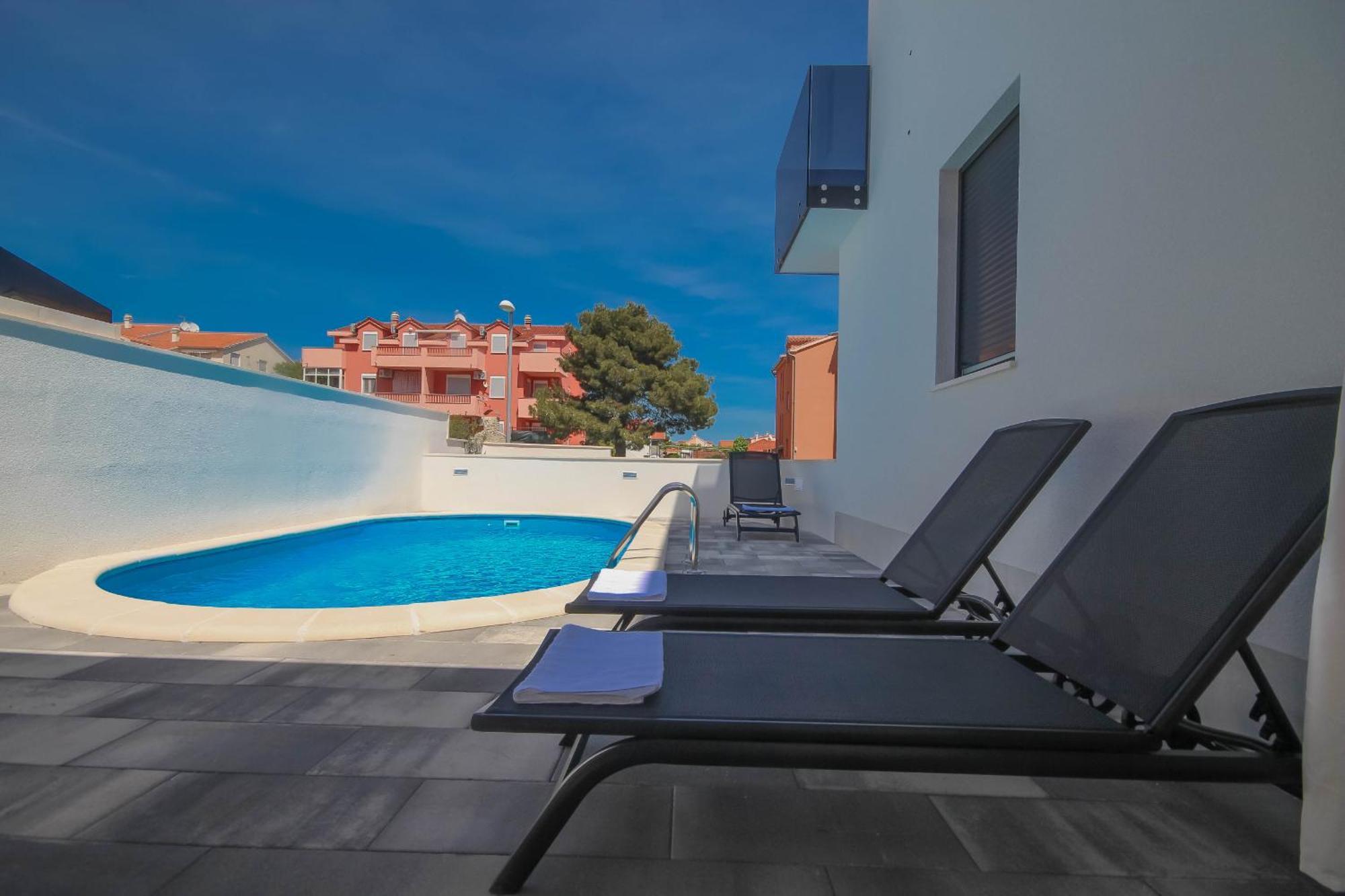Villa Essenza Vita In Vodice Only 650 Meters From The Beach Екстер'єр фото