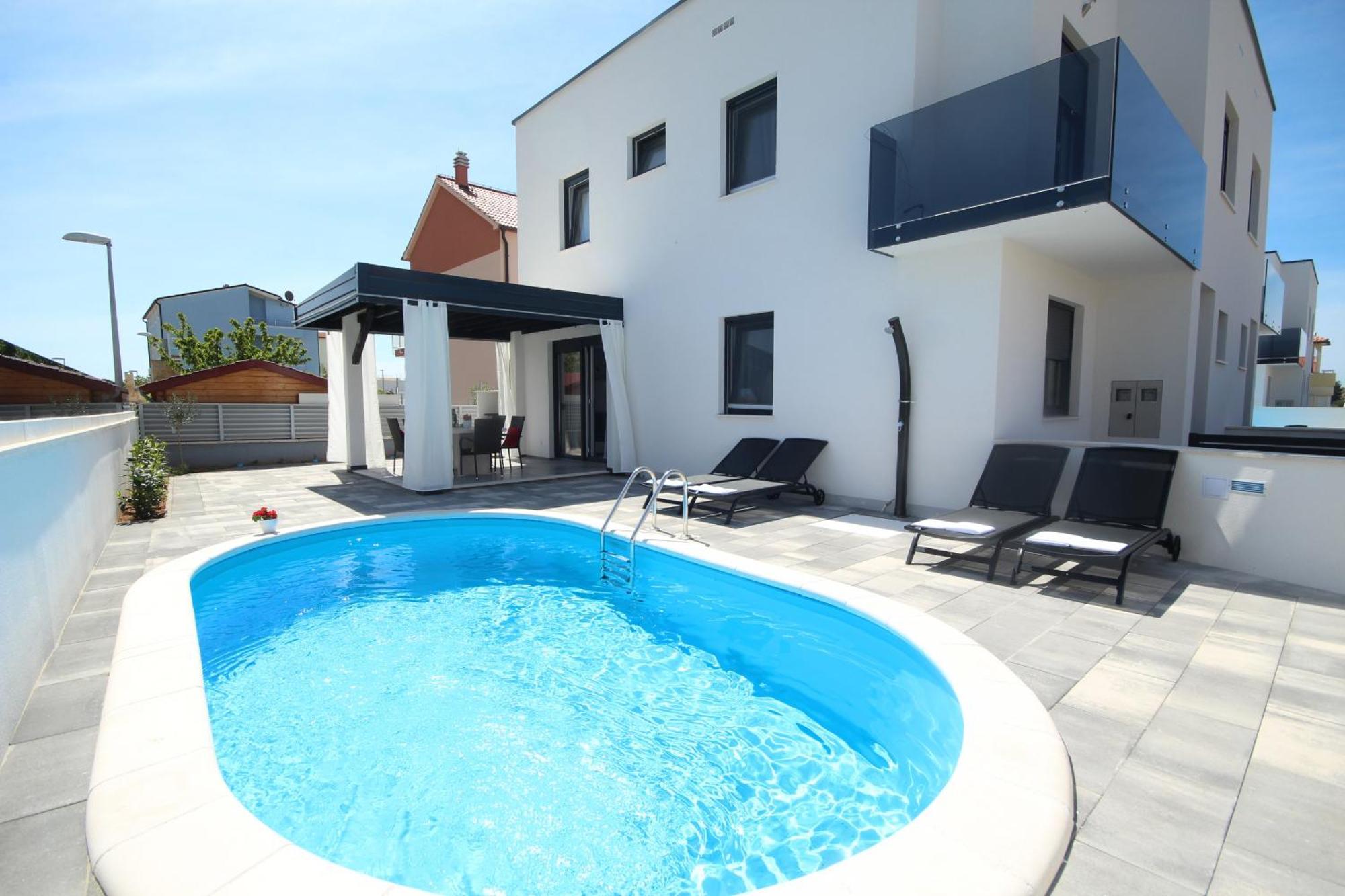 Villa Essenza Vita In Vodice Only 650 Meters From The Beach Екстер'єр фото